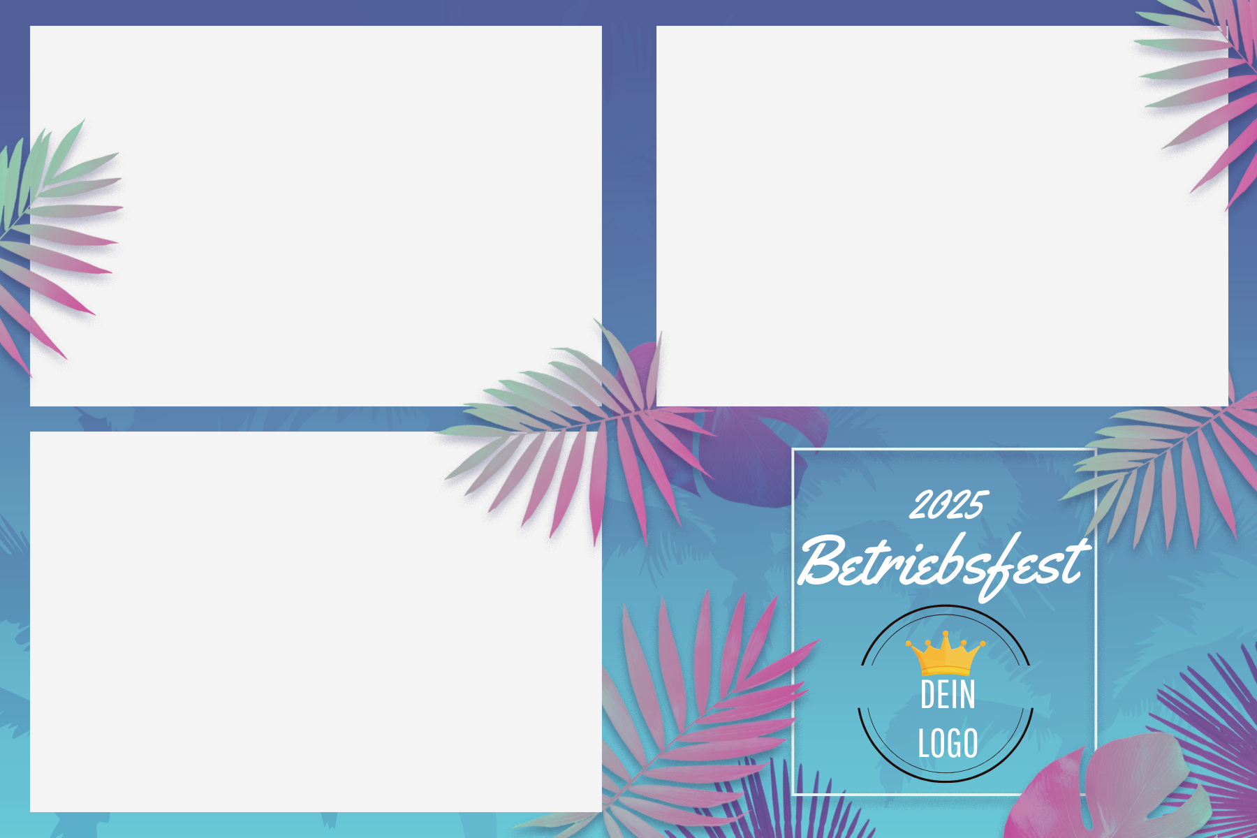 Layout Betriebsfest