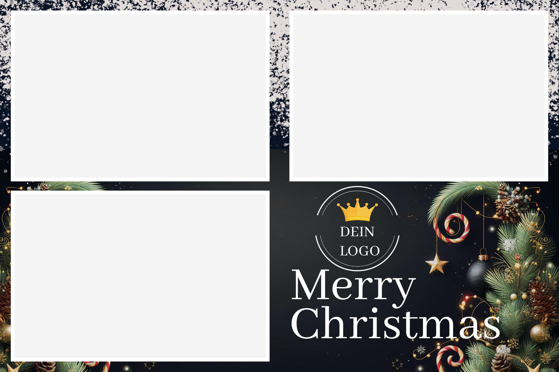 Layout Weihnachten